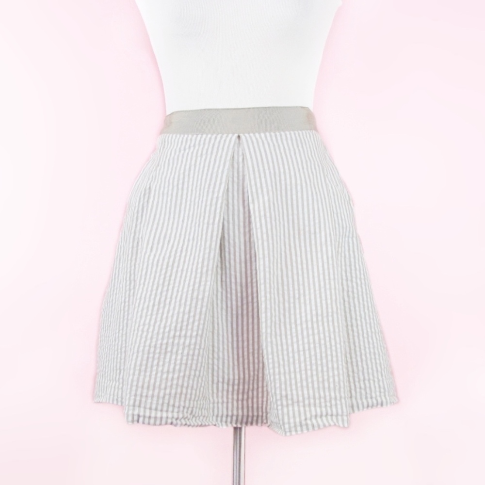 Banana Republic Seersucker Skirt 100% Cotton